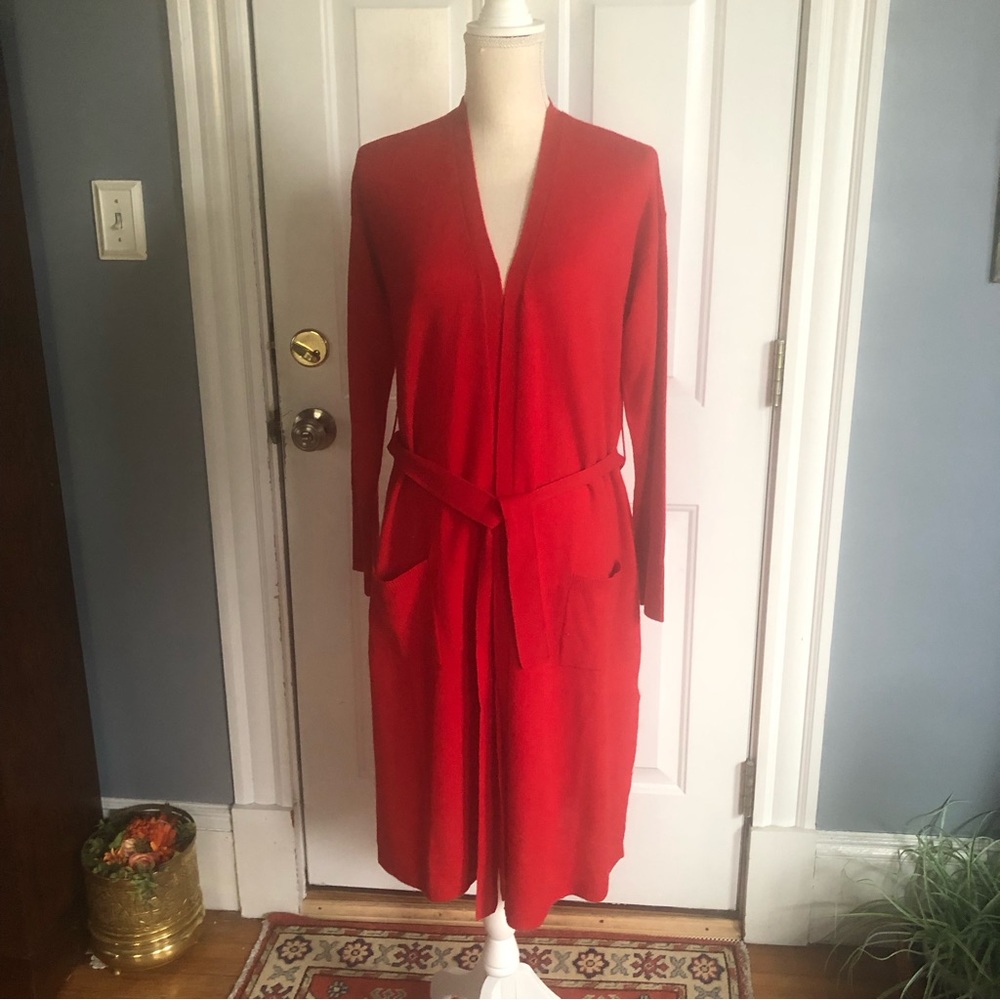Cashmere long sweater reed fire color elegant fo day and night and any occasion